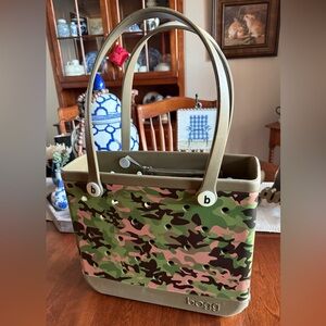 RETIRED Camouflage BOGG BAG in the “Baby BOGG Bag” Size (Medium Tote)